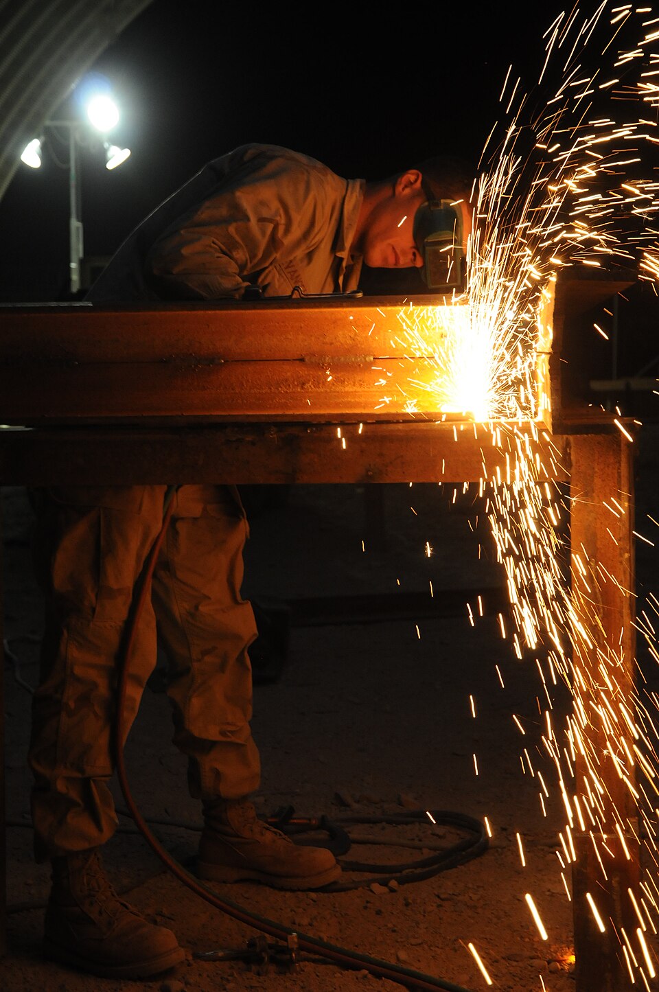Custom steel fabrication